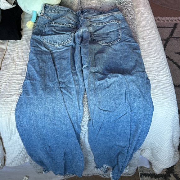 Brand new didn’t like the fit size 10 super high rise baggy wide leg pants - Picture 2 of 4